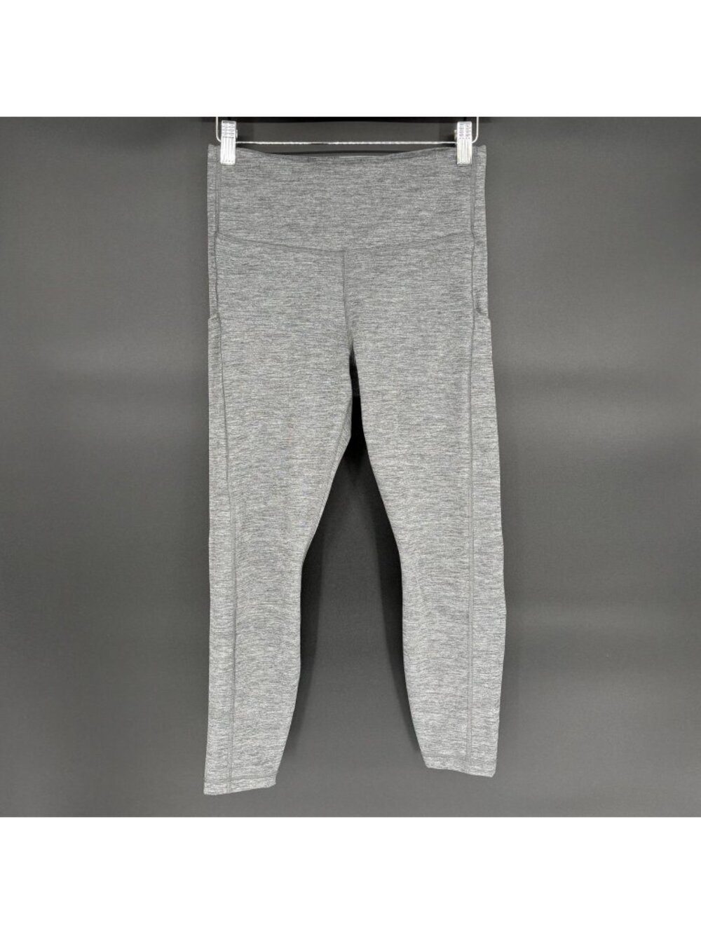 Athleta Women's Ultimate Stash Pocket 7/8 Tight S Petite Gray Heather Leggings